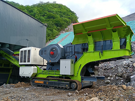 北京年處置100萬（wàn）噸基建工（gōng）程棄渣（zhā）移（yí）動（dòng）破碎生產線