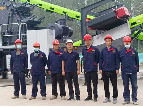 山東濱州二次合作建築固廢項目