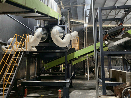 湖北武漢建築裝修裝潢垃圾分揀生產線