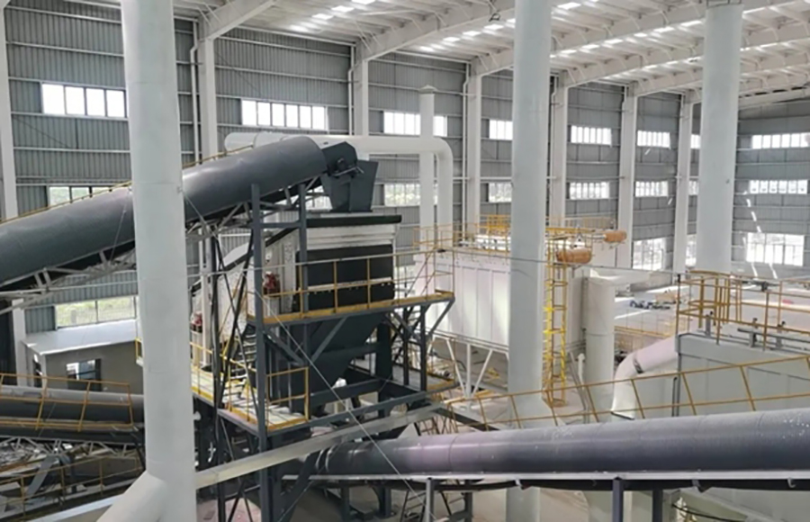 安徽省淮南市時產（chǎn）250-300噸建築垃圾和砂（shā）石（shí）骨料EPC項目