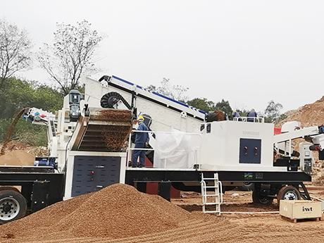 輪胎式輕物質聯合分離車