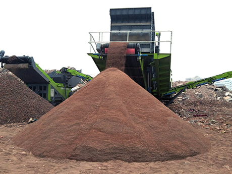 移動式建築垃圾處理設備