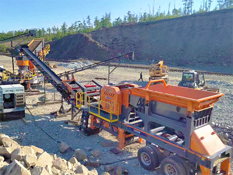 鄭州鼎（dǐng）盛（shèng）移（yí）動破碎站在俄羅斯順利投產