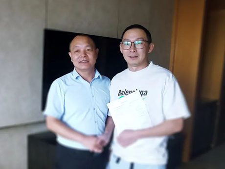 簽約喜訊!南京市客（kè）戶訂購整套裝修裝潢垃圾資源（yuán）化利用成套裝備