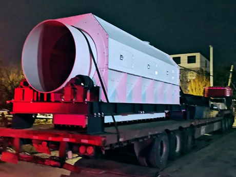 裝修（xiū）裝潢垃圾處置項目專用滾筒篩發貨