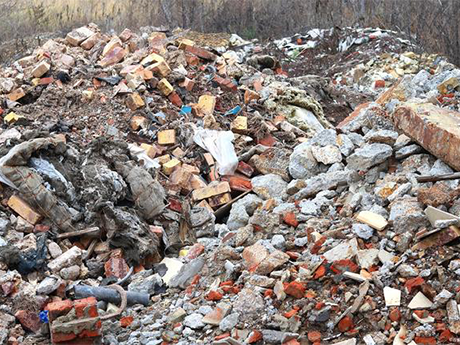 高清潔（jié）四級風選幹法建築垃圾處理線