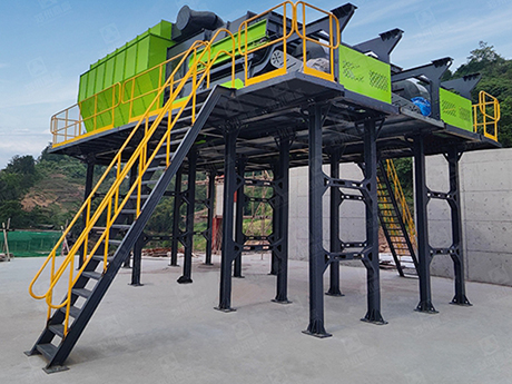 生活垃圾中的輕物質可以用臥式打散風選機嗎？