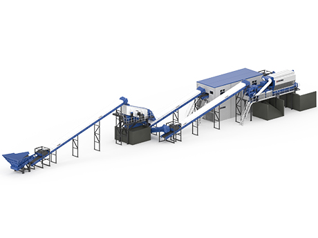 模塊化簡配版（bǎn）裝修垃圾資源化利用生產線介紹