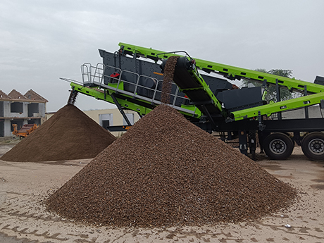 建築垃（lā）圾破碎（suì）篩（shāi）分處理是實現資源化利用的關鍵環節