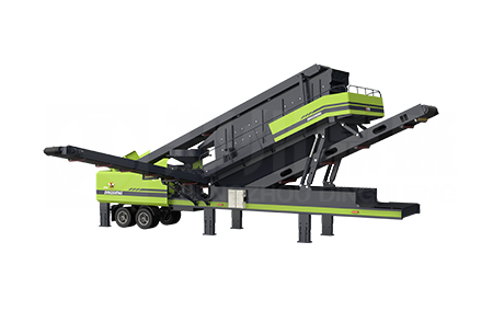 “戰斧”輪（lún）胎式移動篩分站