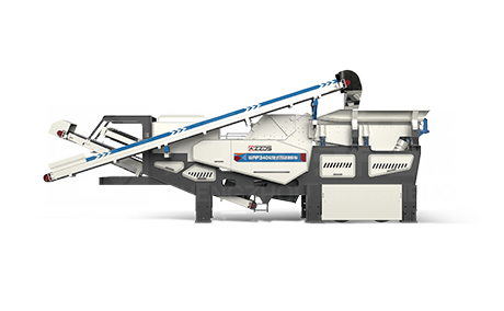 WAF輪胎式移動反（fǎn）擊破碎站