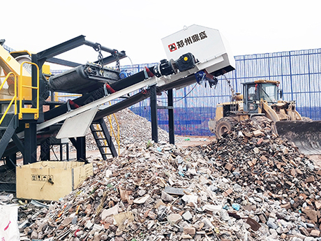 內蒙古這條裝修垃圾處理生產線值得來參觀