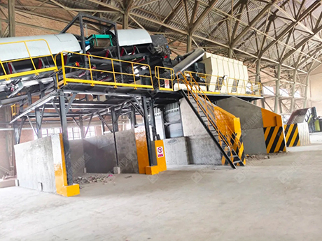 南京市建築裝修垃圾分（fèn）揀回收再利用處理中心項目